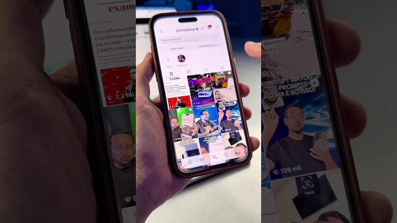 Como simular um óculos da meta sem ter o óculos da meta