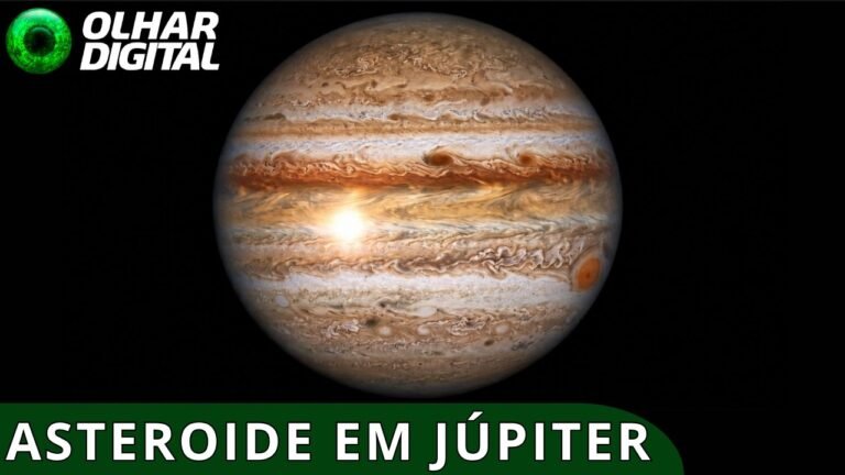 Confira o impacto de um asteroide em Júpiter; e como um brasileiro conseguiu captá-lo!