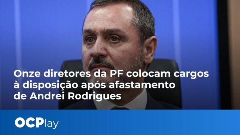 Onze diretores da PF colocam cargos à disposição após afastamento de Andrei Rodrigues