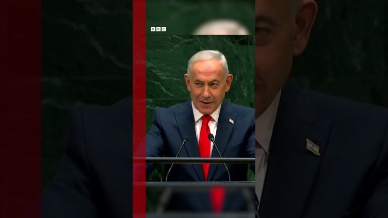 Delegados da ONU deixam plenário durante discurso de Netanyahu
