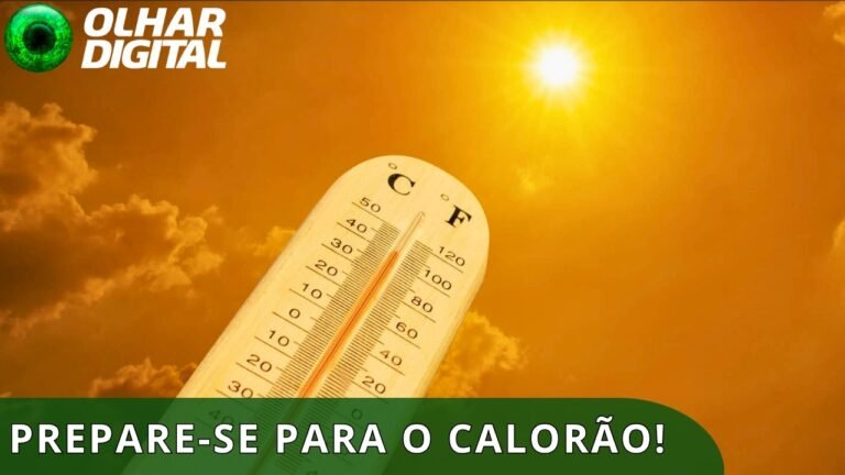 Inmet emite alerta vermelho para oito estados e prevê temperaturas acima dos 40°C