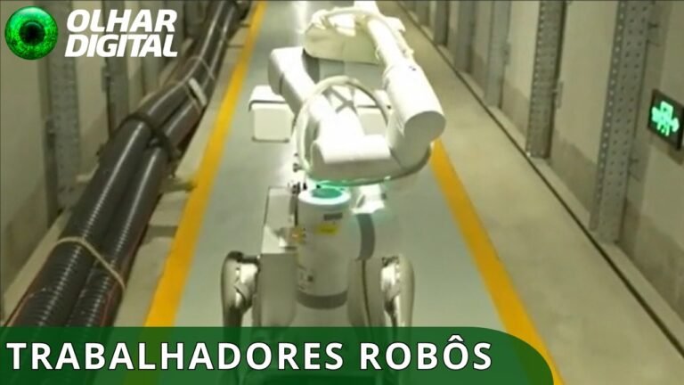 Robôs realizam manutenção de serviços essenciais em túneis de cidade na China
