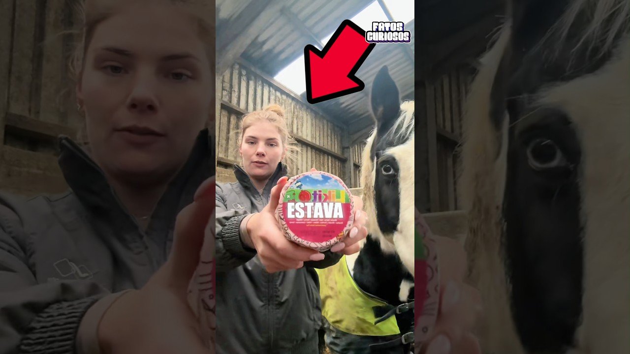 ELA NÃO PODIA ACREDITAR NO SABOR DA GULOSEIMA DO SEU CAVALO