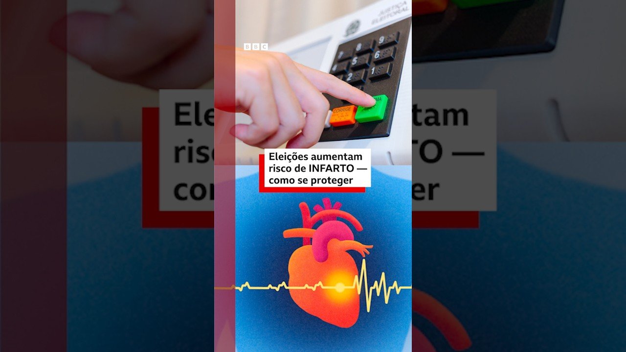 Eleições aumentam risco de infarto - como se proteger