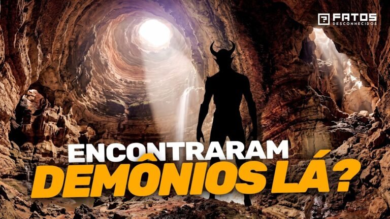 Eles conseguiram descer até o fundo do poço do inferno
