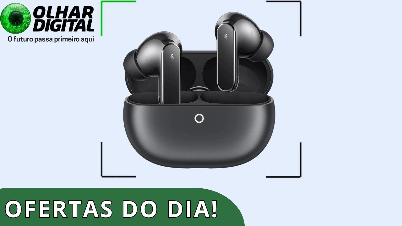 Fones sem fio premium com quase 50% de desconto e mais promoções incríveis