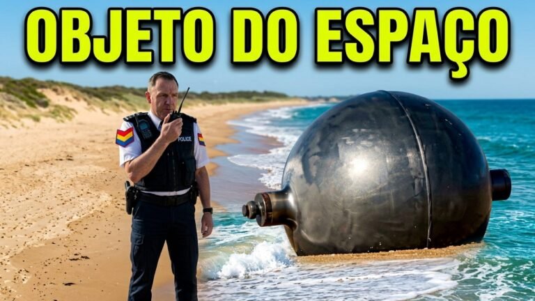 Esferas metálicas misteriosas aparecem em praia australiana