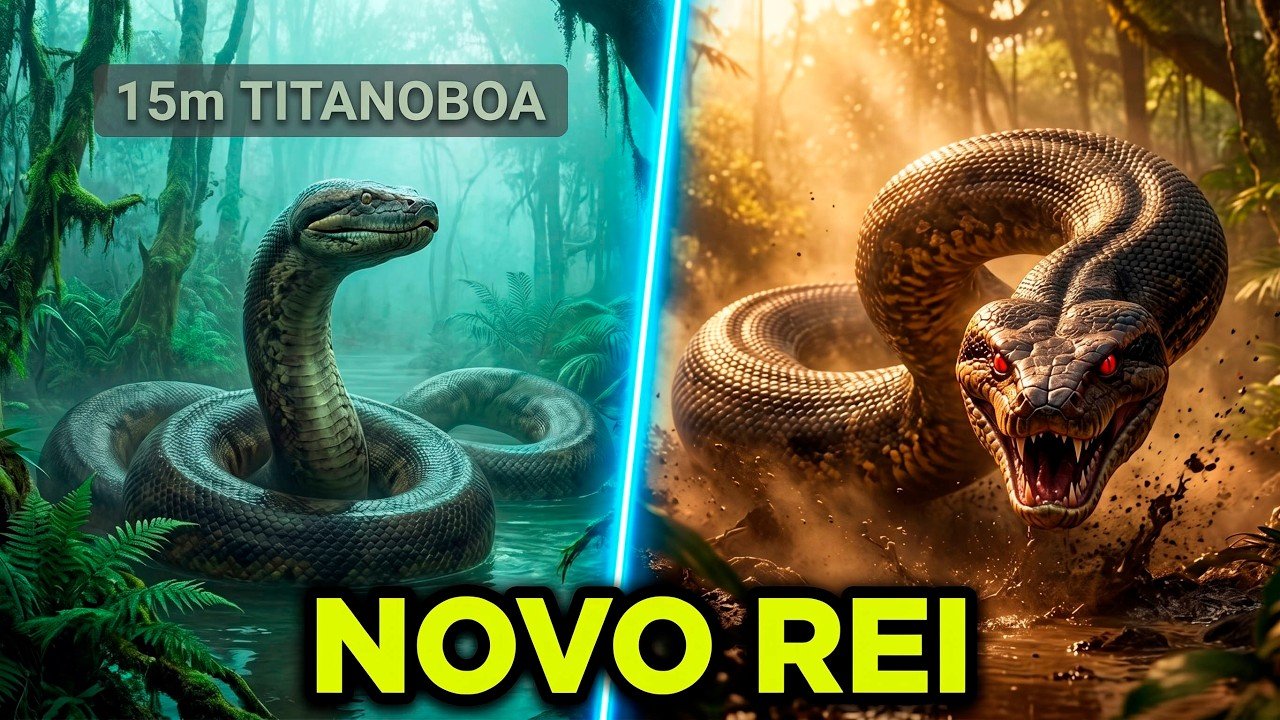 Esqueça a Titanoboa - Esta cobra indiana de 15 metros era ainda maior