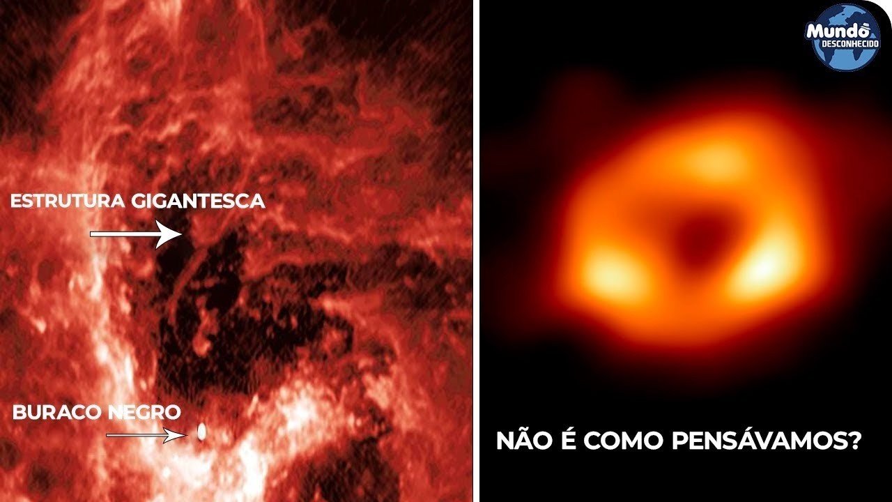 Cientistas detectaram ESTRUTURA GIGANTESCA nunca vista antes ao redor de buraco negro famoso