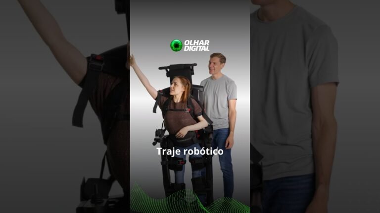 Exoesqueleto ajuda pessoas com lesão medular a ficar em pé