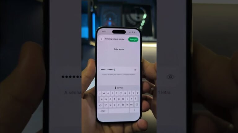 Faça isso antes de fazer backup de suas conversas no WhatsApp