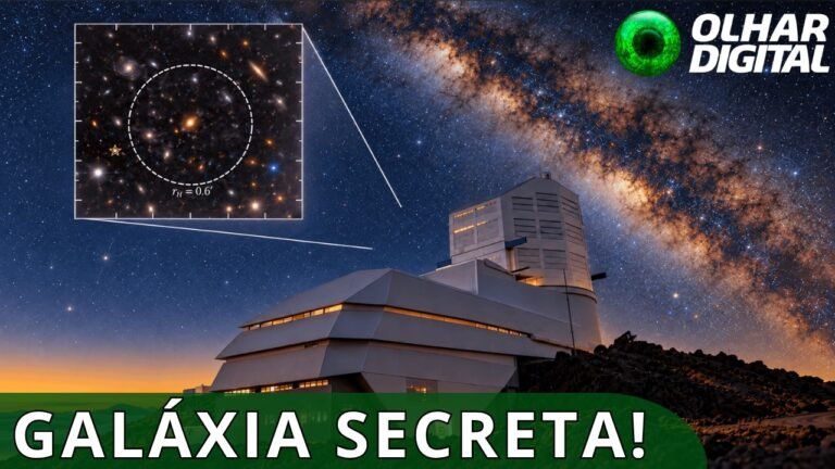 Galáxia minúscula escondida no quintal da Via Láctea é descoberta