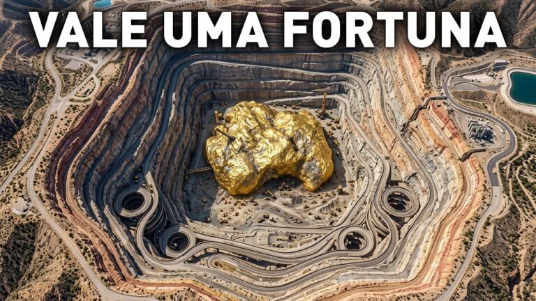 Geólogos encontraram sem querer a maior jazida de ouro da Terra!