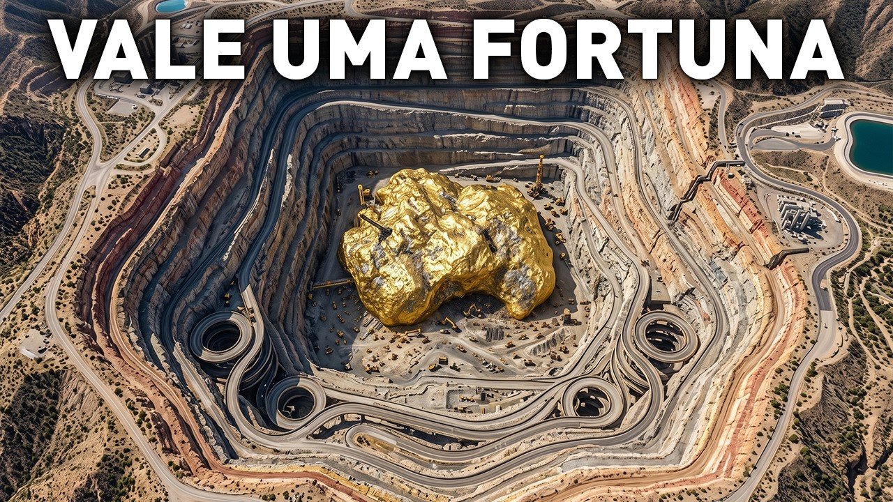 Geólogos encontraram sem querer a maior jazida de ouro da Terra!