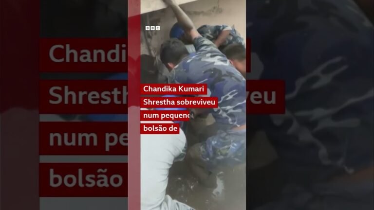 Idosa sobrevive 10 dias soterrada em uma bolsa de ar no Nepal