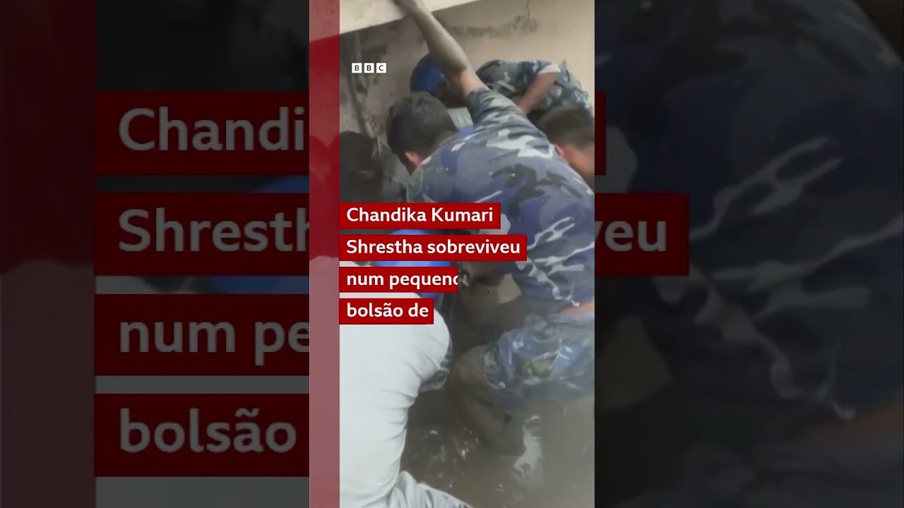 Idosa sobrevive 10 dias soterrada em uma bolsa de ar no Nepal