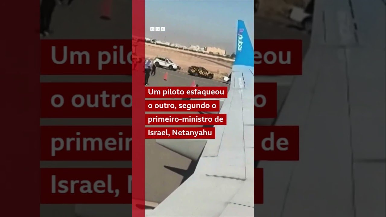 Voo com destino a Israel foi desviado para a Arábia Saudita após piloto esfaquear colega