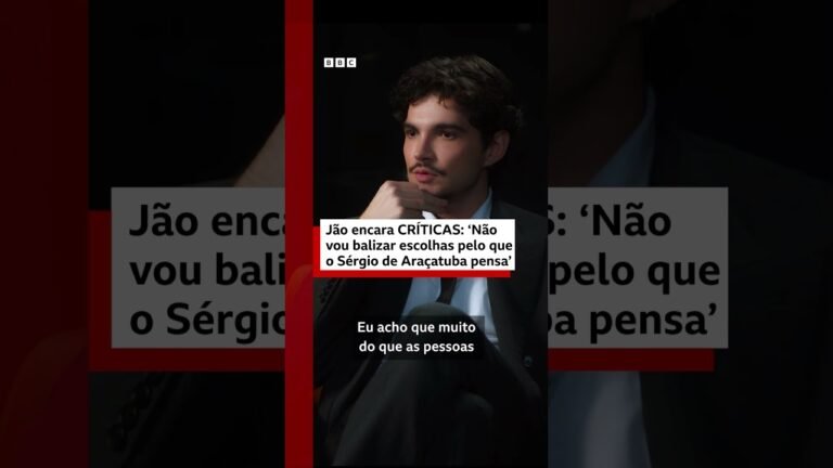 Jão encara críticas: 'Não vou balizar escolhas pelo o que o Sergio de Araçatuba pensa'