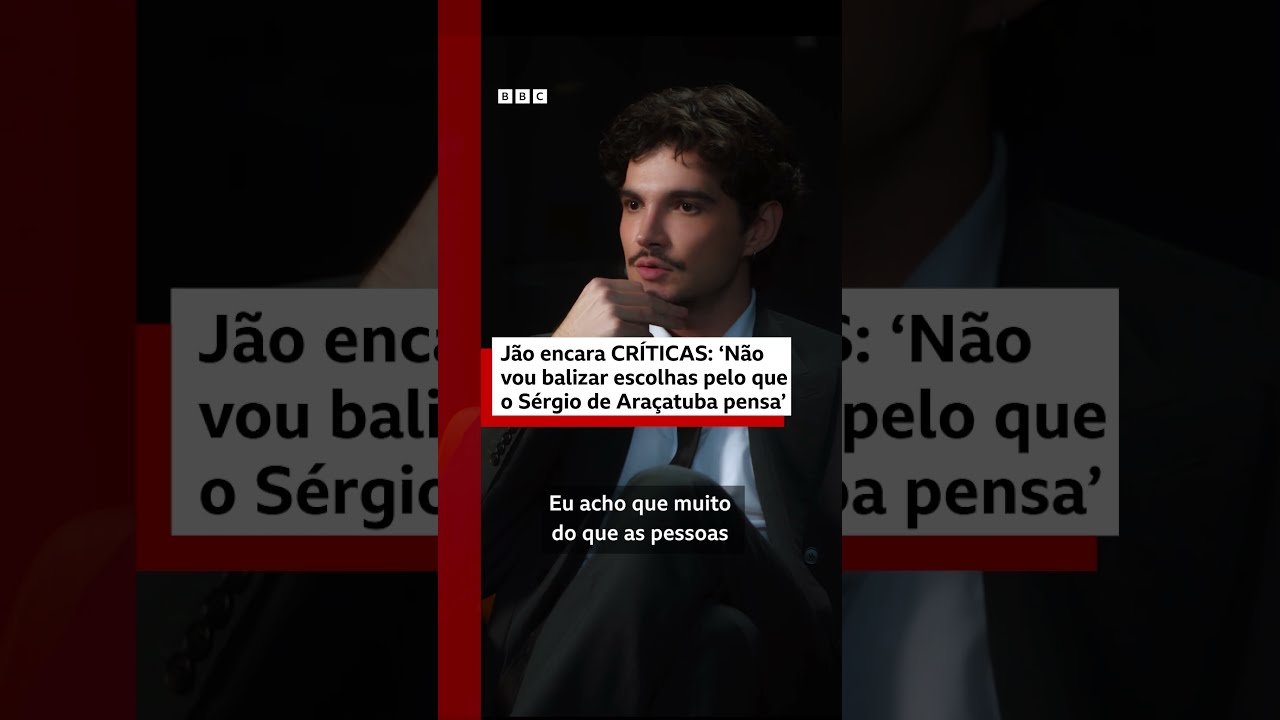 Jão encara críticas: 'Não vou balizar escolhas pelo o que o Sergio de Araçatuba pensa'