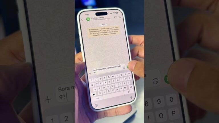Melhor maneira de marcar reuniões no WhatsApp