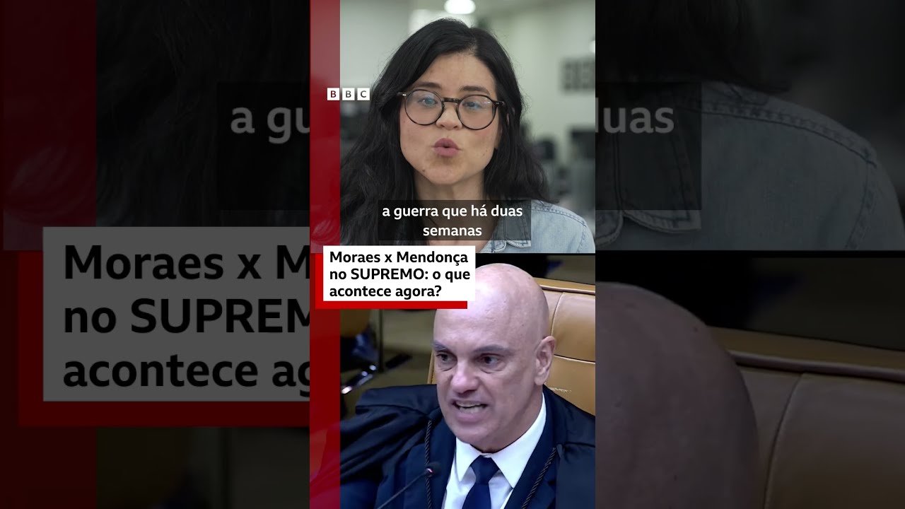 Moraes X Mendonça no Supremo: o que acontece agora?