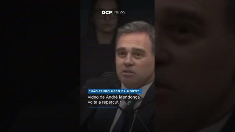 “Não tenho medo da morte”: vídeo de André Mendonça volta a repercutir