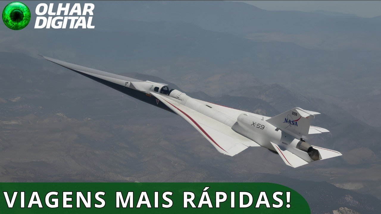 NASA avança em projeto de avião supersônico silencioso