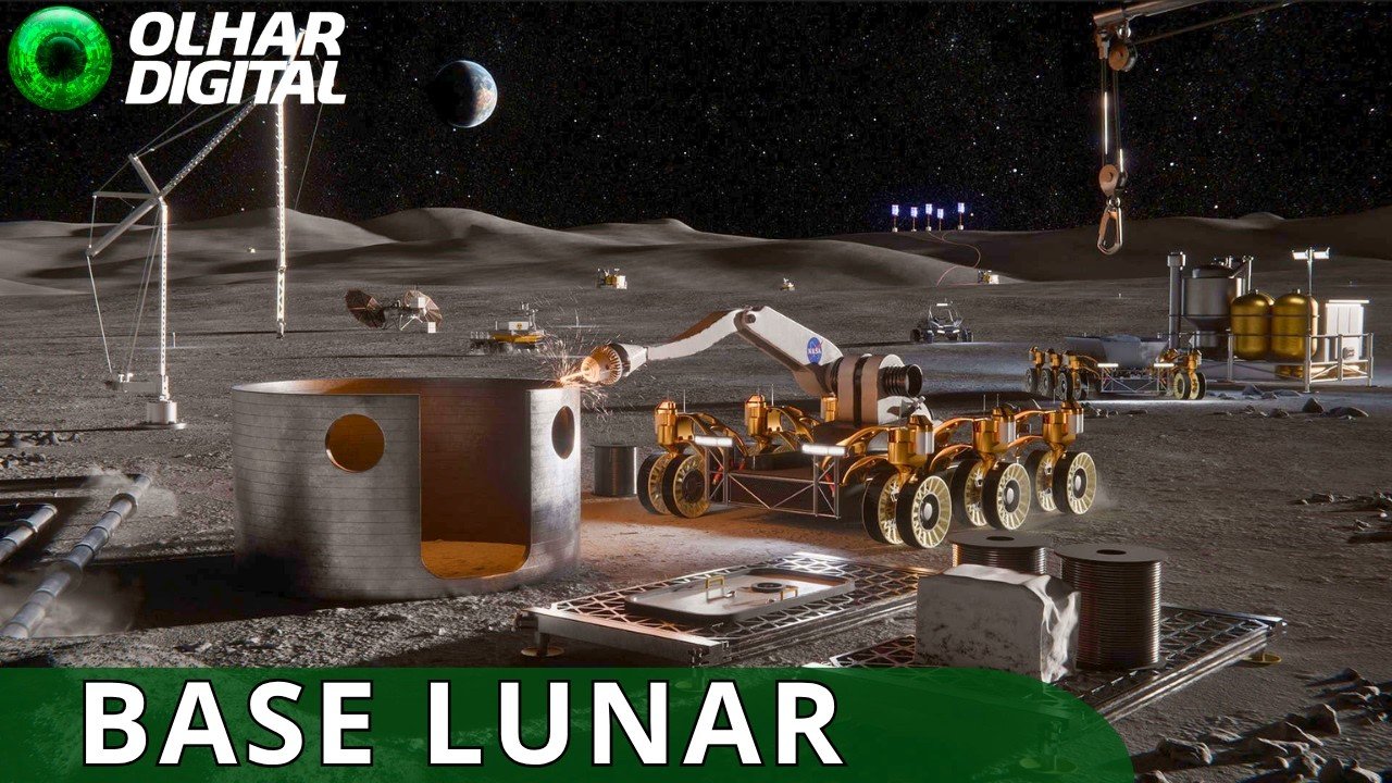 NASA busca tecnologias para construir base na Lua até 2028