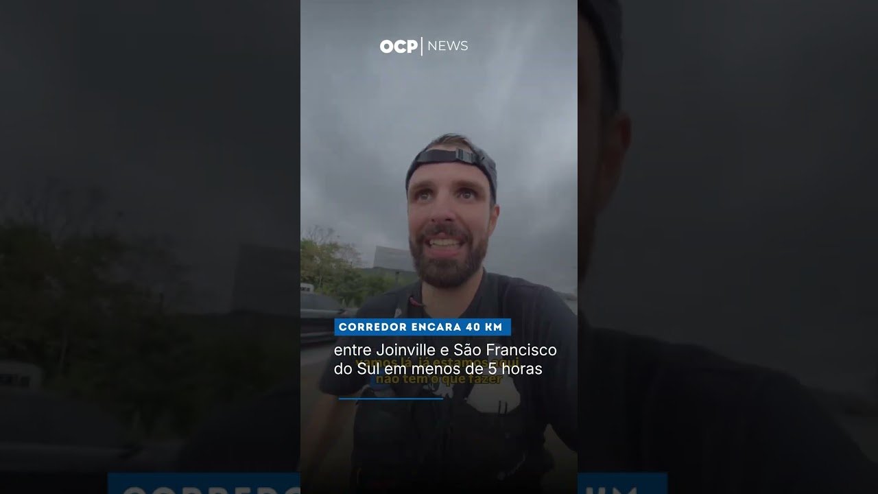 Corredor encara 40 km entre Joinville e São Francisco do Sul em menos de 5 horas