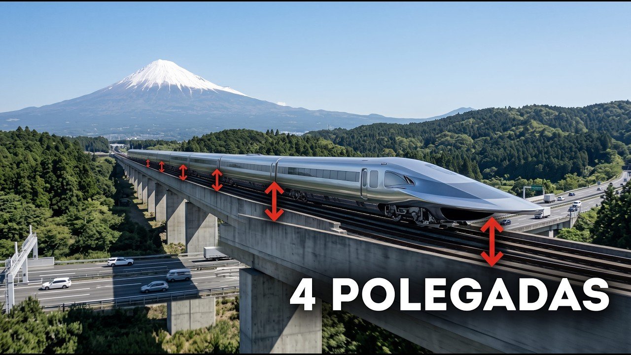Novo trem voador do Japão vai mudar as viagens para sempre