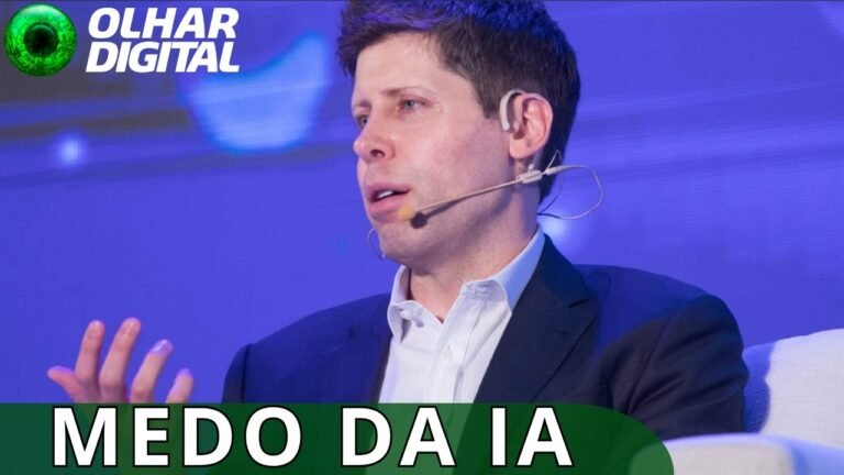 ‘O mundo está certo em ter medo’, declara Sam Altman sobre o avanço da IA
