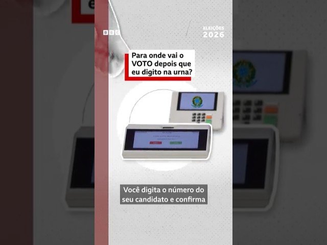 Para onde vai o voto depois que você digita na urna?