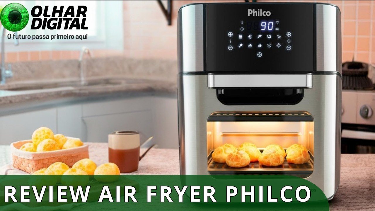 Air fryer Philco com 12 litros de capacidade e vidro frontal vale a pena?