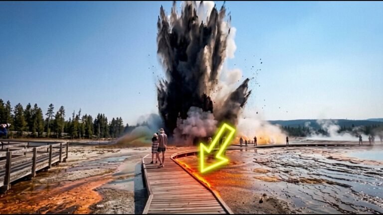 Raro gêiser de Yellowstone acaba de despertar — seria um aviso?