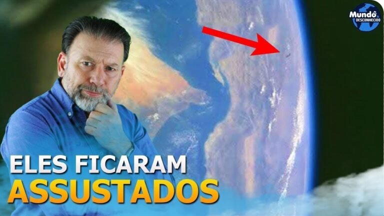 Tripulação da Estação Espacial avistou um OVNI muito estranho no espaço