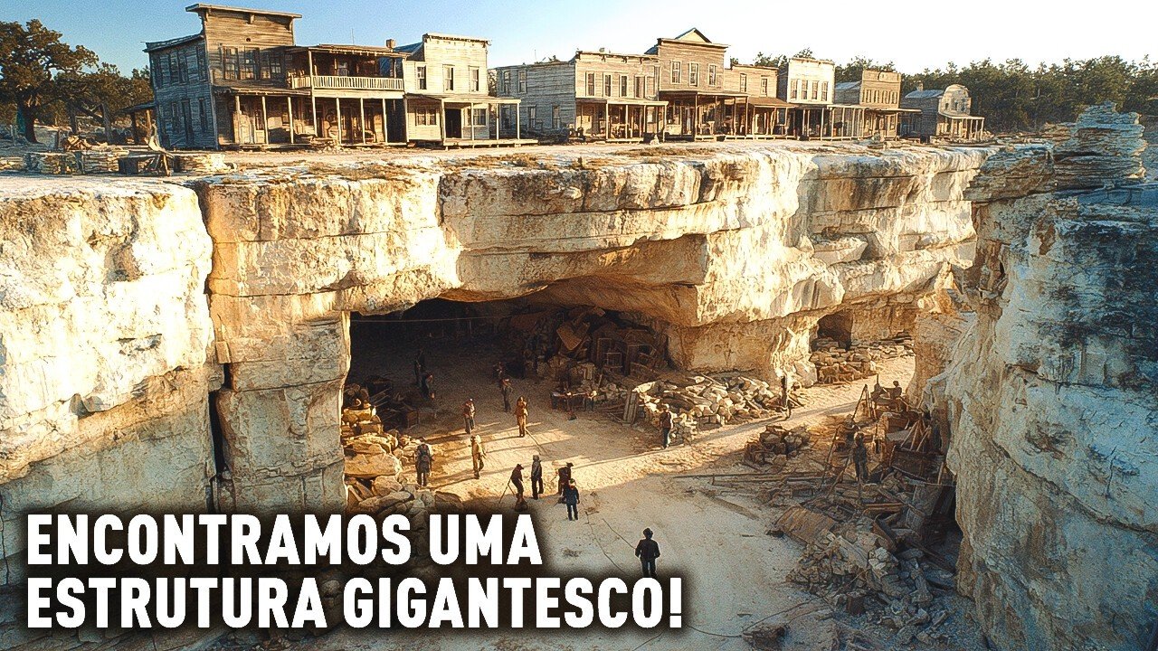 Fazendeiros encontram um muro sob o Texas - especialistas não conseguem explicar