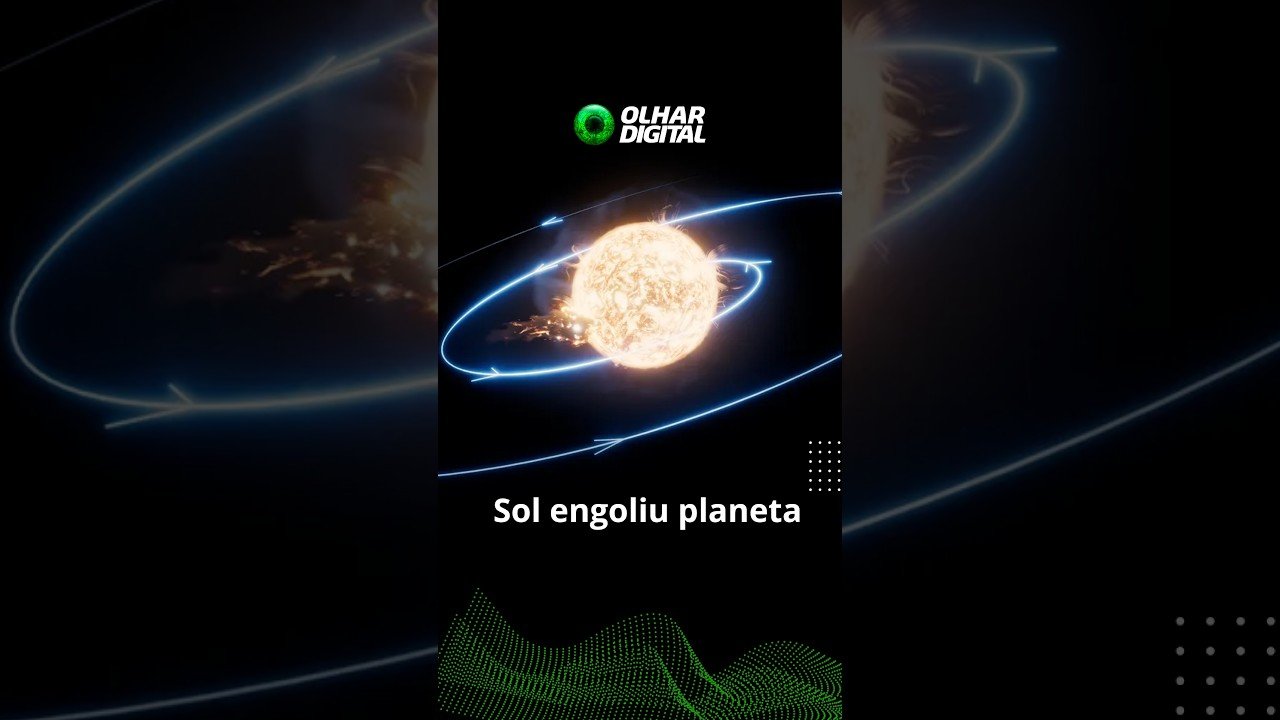 Sol pode ter engolido planeta 10 vezes maior que a Terra