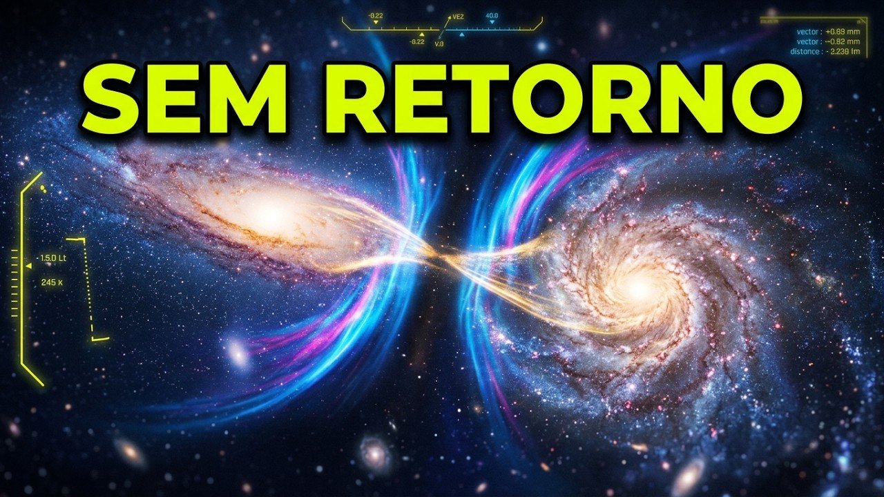 Astrônomos revelam por que Andrômeda está vindo em direção à Via Láctea