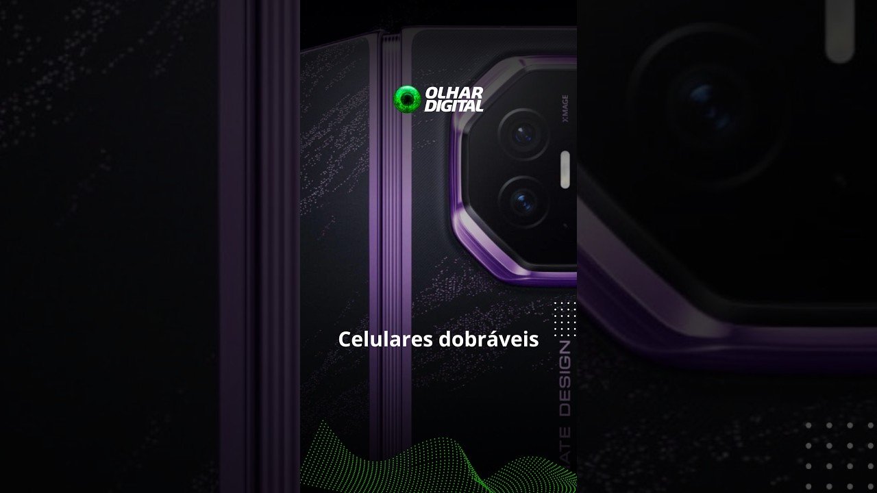 Celulares dobráveis: Huawei lança "dobrável triplo" e Xiaomi apresenta modelo "passaporte"