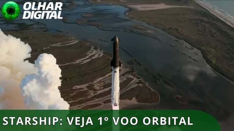 Veja o 14º voo do foguete Starship!