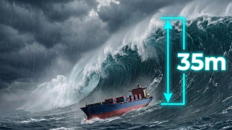 Satélites acabaram de detectar ondas de 35 metros atravessando oceanos inteiros