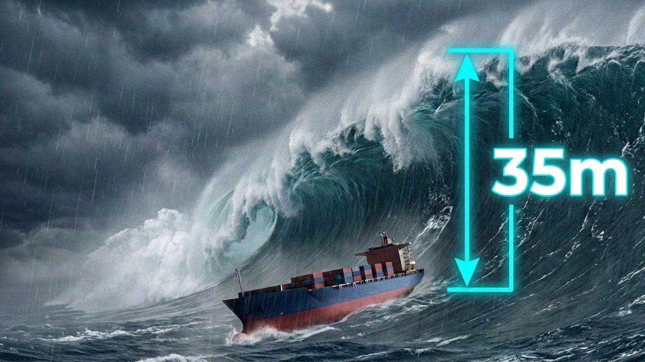 Satélites acabaram de detectar ondas de 35 metros atravessando oceanos inteiros