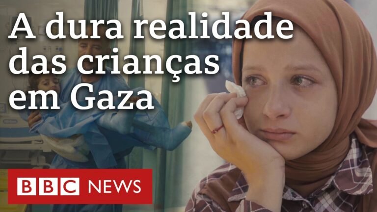 Sem remédios e sob ataques: a vida das crianças em Gaza após o cessar-fogo