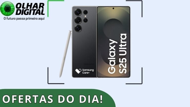 Smartphone topo de linha da Samsung saindo pela metade do preço e mais promoções
