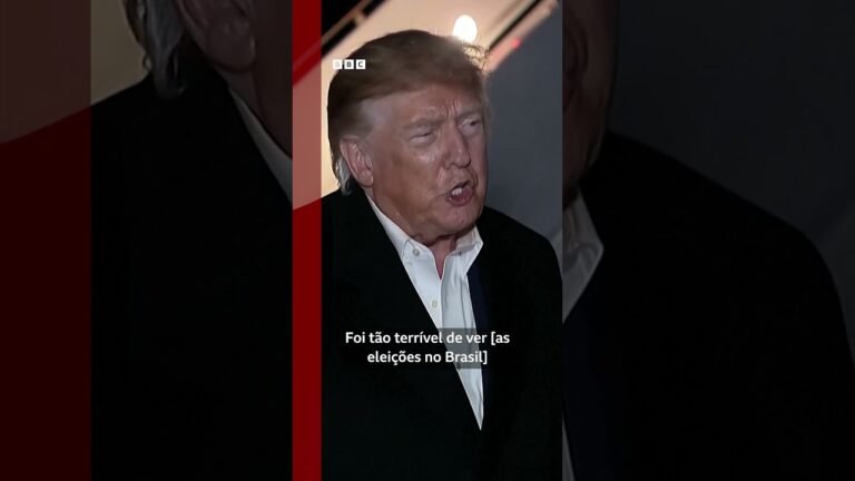 Donald Trump diz que aprovaria se Flávio Bolsonaro pedisse visto para os EUA