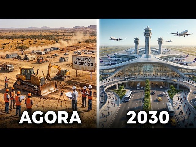A África está construindo o maior aeroporto do mundo