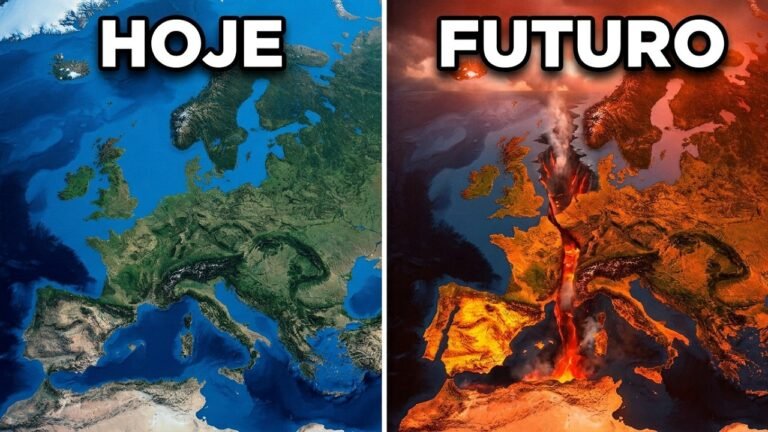 A Europa está se fragmentando lentamente, dizem geólogos