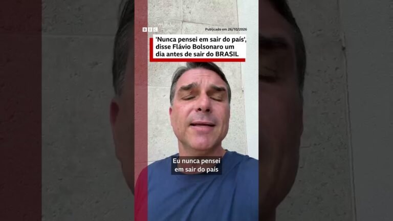 Dias antes de ir aos EUA, Flávio Bolsonaro diz que 'nunca pensou em sair do Brasil' após eleição