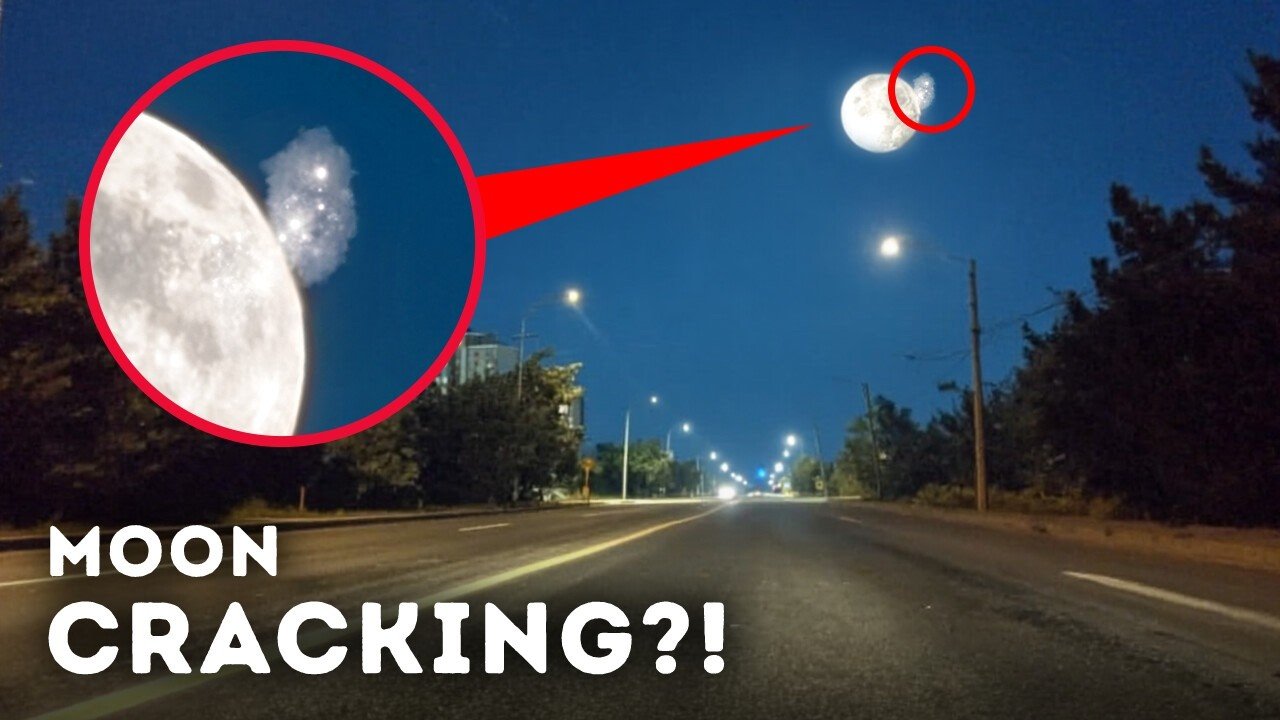 Algo se desprendeu da Lua e está se aproximando