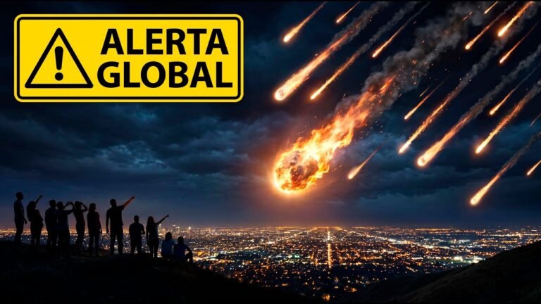 Bolas de fogo estão caindo por toda a Terra neste momento